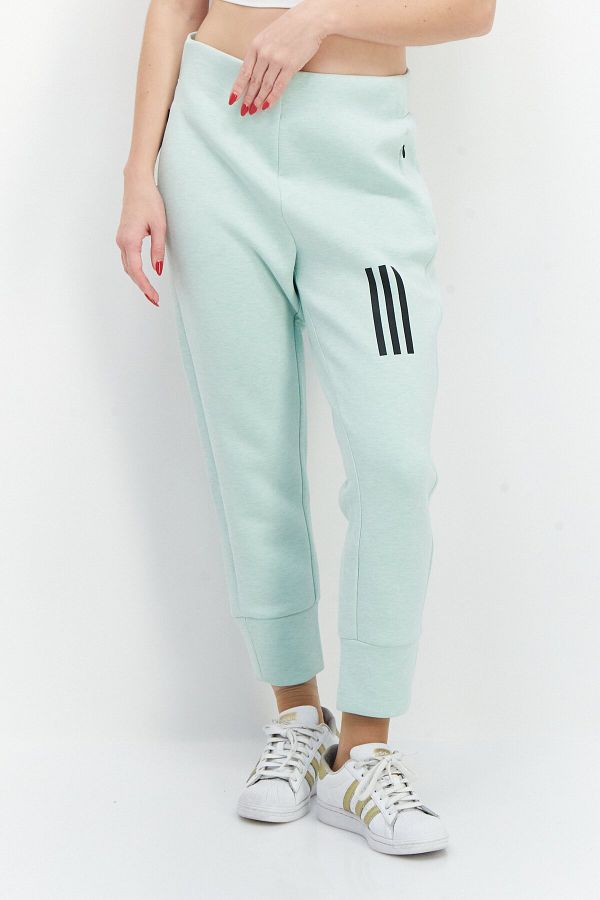 adidas-Women Petite Training Sweatpants, Mint Green Heather 1