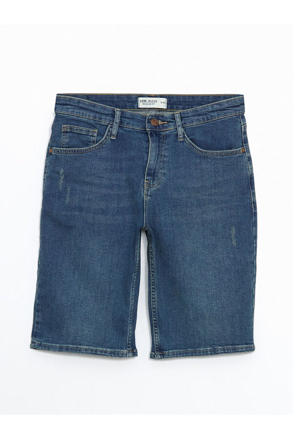 LC Waikiki-Ανδρικό τζιν σορτς LCW Jeans Standard Fit 1