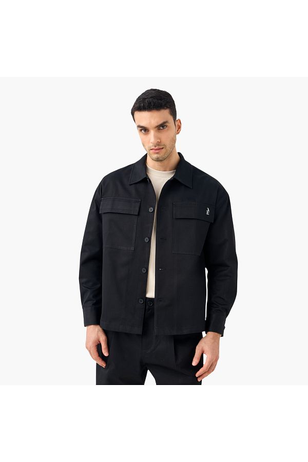 Emperor-Shacket with Pockets and Button Closure 1