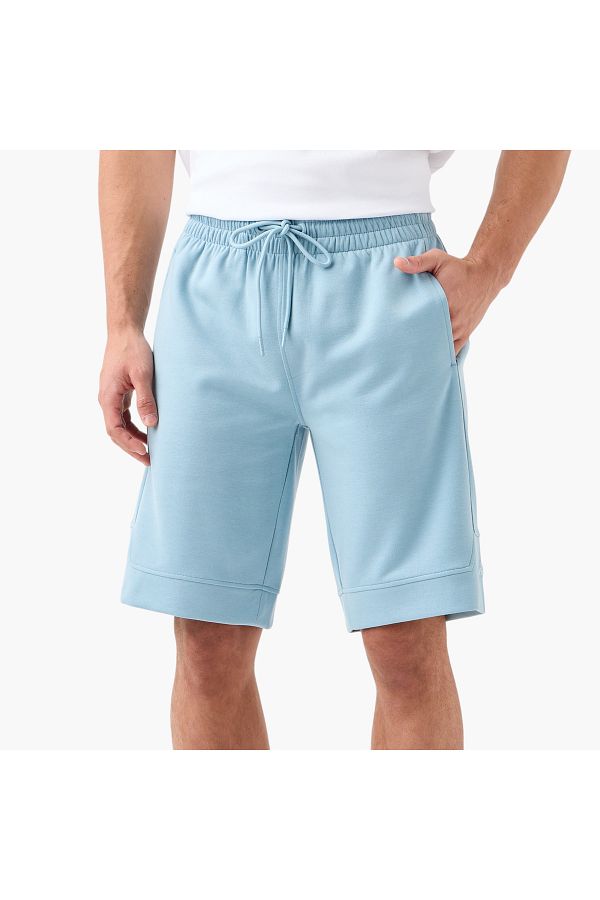 Kappa-Logo Detail Shorts With Drawstring Closure And Pockets 1