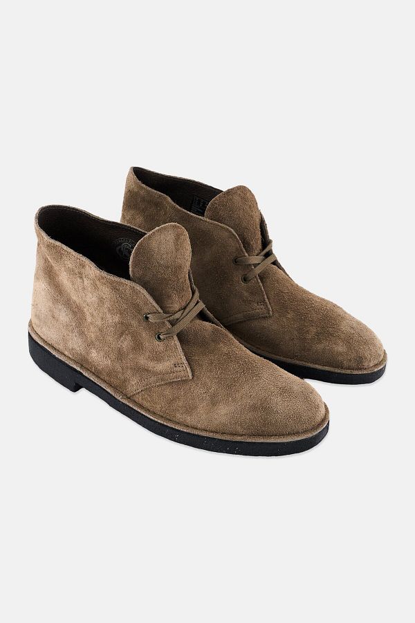 CLARKS-Men Standard Fit Desert Boot Ankle Boots, Grey 1