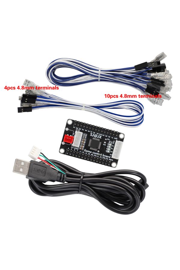 Choice-Happ style wires Zero Delay Arcade USB Encoder PC PS3 Switch Raspberry Pi Nintendo TO Joystick FOR 5 1