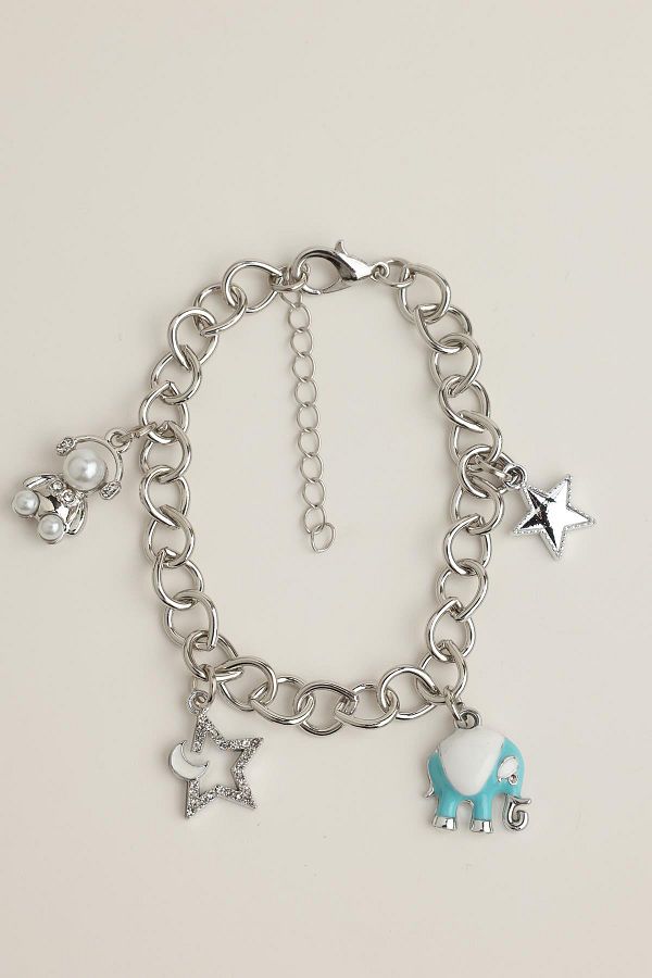 Modex-Elephant Star Child Figured Chain Bracelet (17+5cm) 1