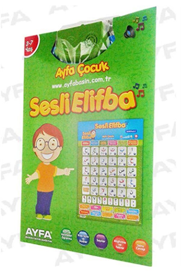Ayfa Basın Yayın Sesli Elifba (3-7 Yaş-Kod:201) Kur'an-ı Kerim Okumayı Öğreniyorum Sesli Kitap