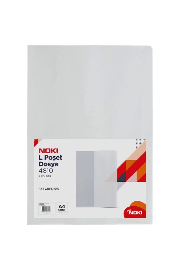 Noki-Dosar A4 transparent L - Pachet 100 4810-110 1