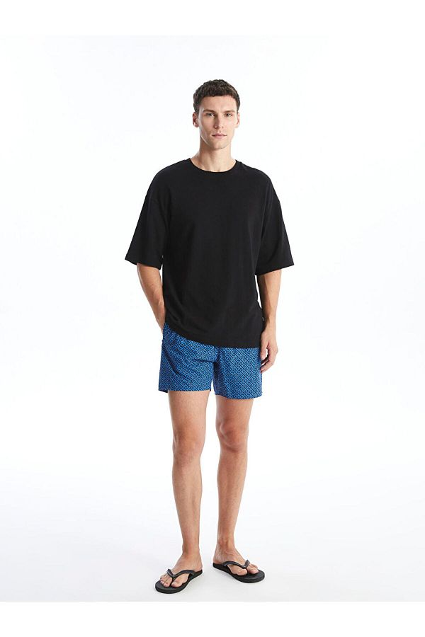 LC Waikiki-LCW Short Length Patterned Men's Swim Shorts 1
