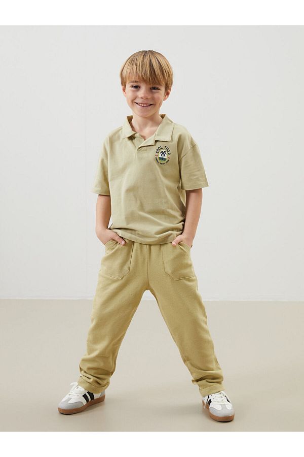 LC Waikiki-Boy's Tracksuit Bottom with Elastic Waist 1