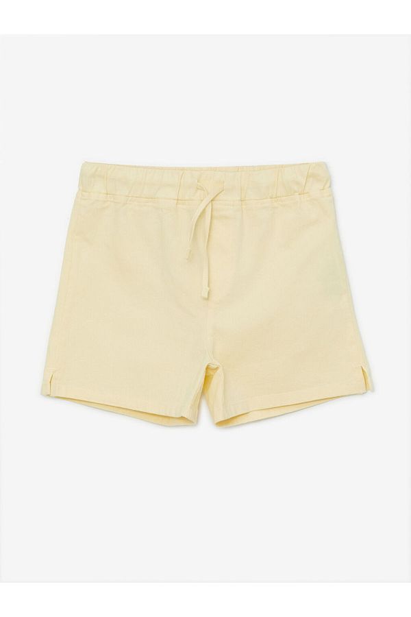 LC Waikiki-Lcw Basic Girls' Shorts with Elastic Waist 1