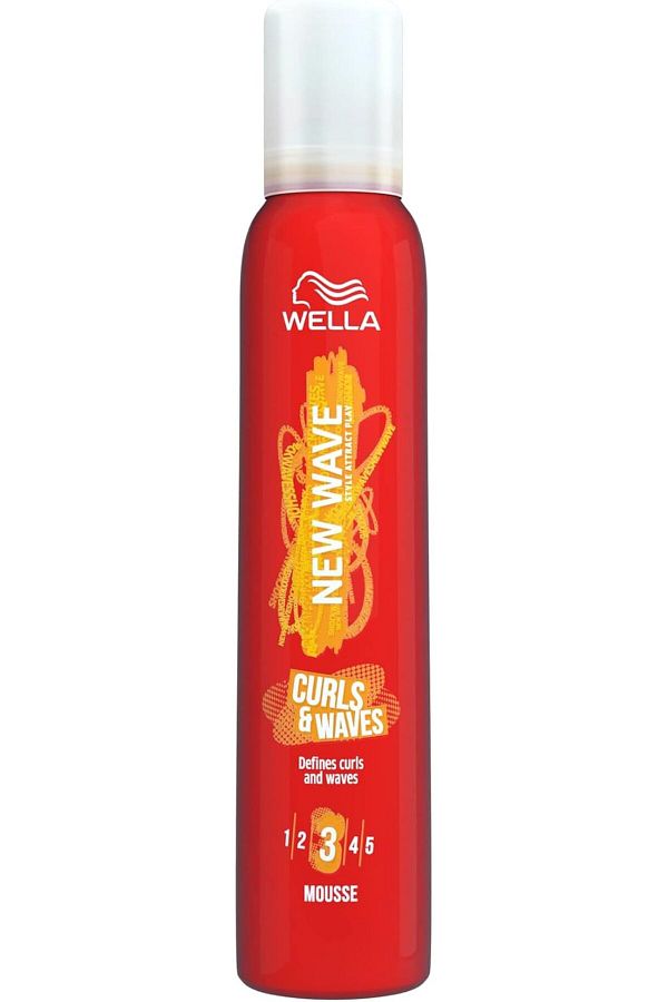 Wella-WELLA New Wave Curls & Waves Mousse - 200 Ml 1