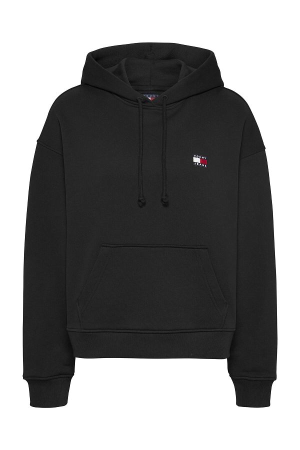 Tommy Jeans-سويت شيرت بغطاء للرأس مصنوع من القطن بنسبة 100%، DW0DW19414 BDS 1