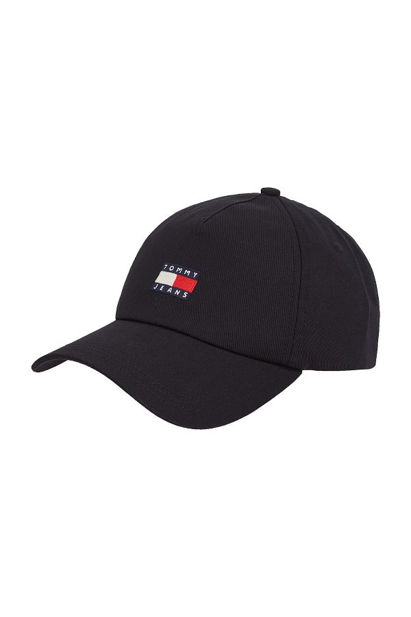 Tommy Hilfiger-Verstellbare schwarze Sportmütze für Herren im lässigen Stil AM0AM12933-BDS 1