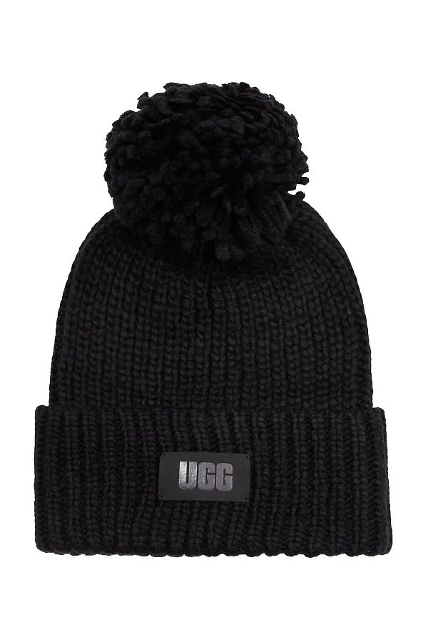 UGG-Sada bot Kayan Dalgalar Apple Beanie Pom 21883-BLK 1