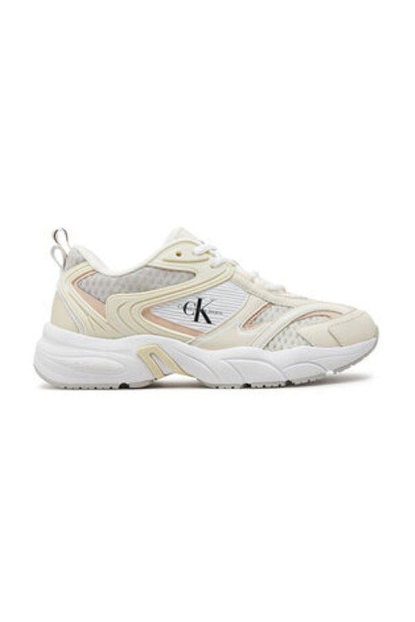 Calvin Klein-RETRO TENISZ ALACSONY CSIPKE MH ML MET 1