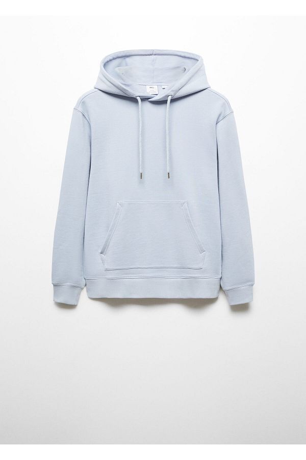 MANGO-Męska bluza Sky Blue 67014461 1
