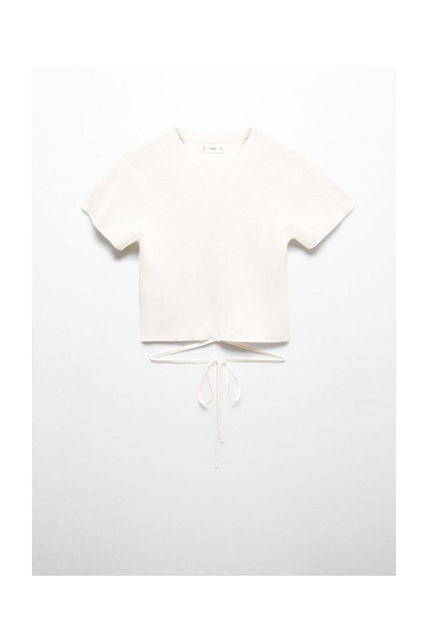 MANGO Kids-Tricou tricotat cu cutie 1