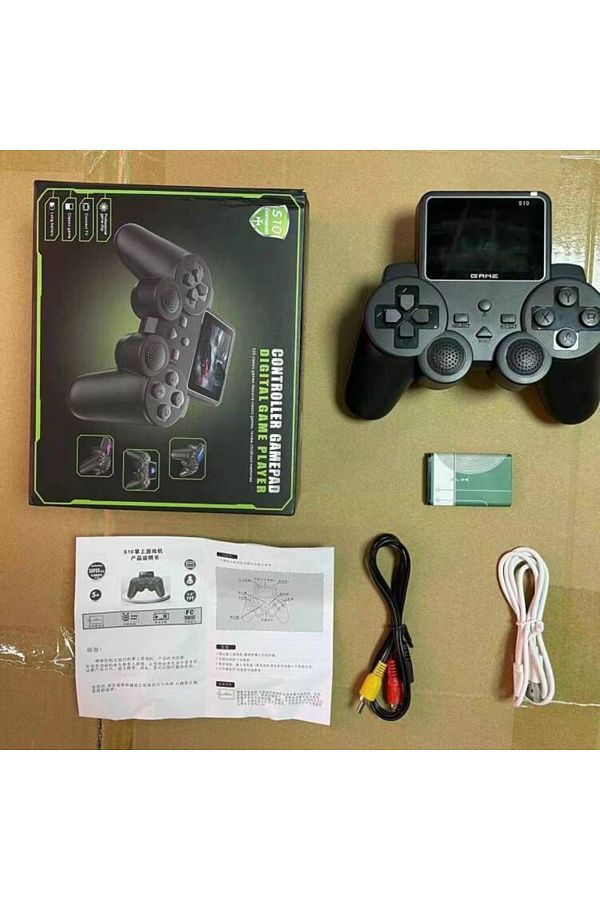 yydzkj-Black S10 video handheld game console 520 game consoles 2.4-inch game AV output video player childre 1