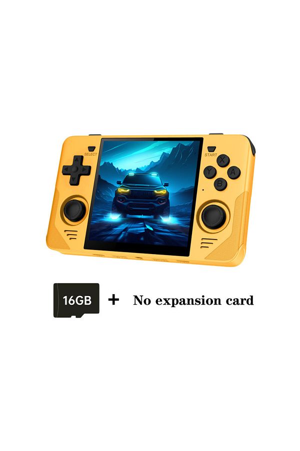 POWKIDDY-Yellow 16gb Rgb30 Yellow 720*720 4 Inch Ips Screen Built-in Wifi Rk3566 Open-source Retro H 1