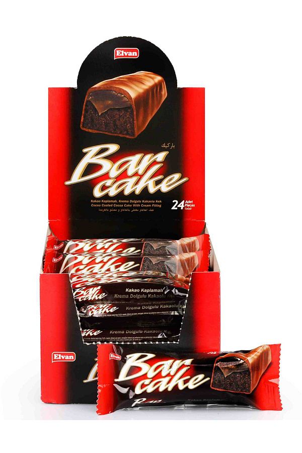 Elvan-Barcake with Cocoa - 20g, Pack of 24 (1 Box) 1