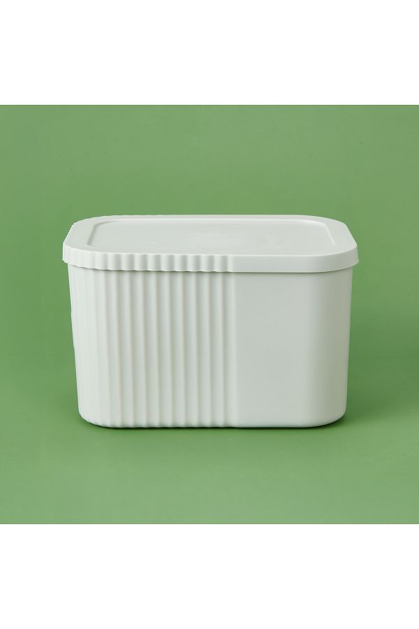 Decobella-Midi Size Box with Lid - Gray - 6 lt 1
