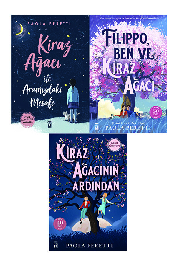 Genç Timaş 5.6.7. Sınıf Okuma Seti 3 Kitap Kiraz Ağacının Ardından-Filippo Ben ve Kiraz Ağacı-Kiraz Ağacı ile