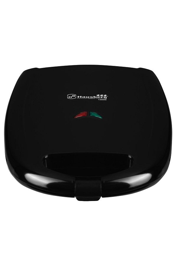 Hausberg-Sandwich Maker Hausberg HB-3522NG, 1200 W , culoare negru, avertizare led, model grill 1