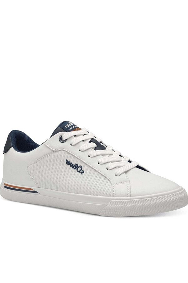s.Oliver-White Trainers Mens Shoes 1