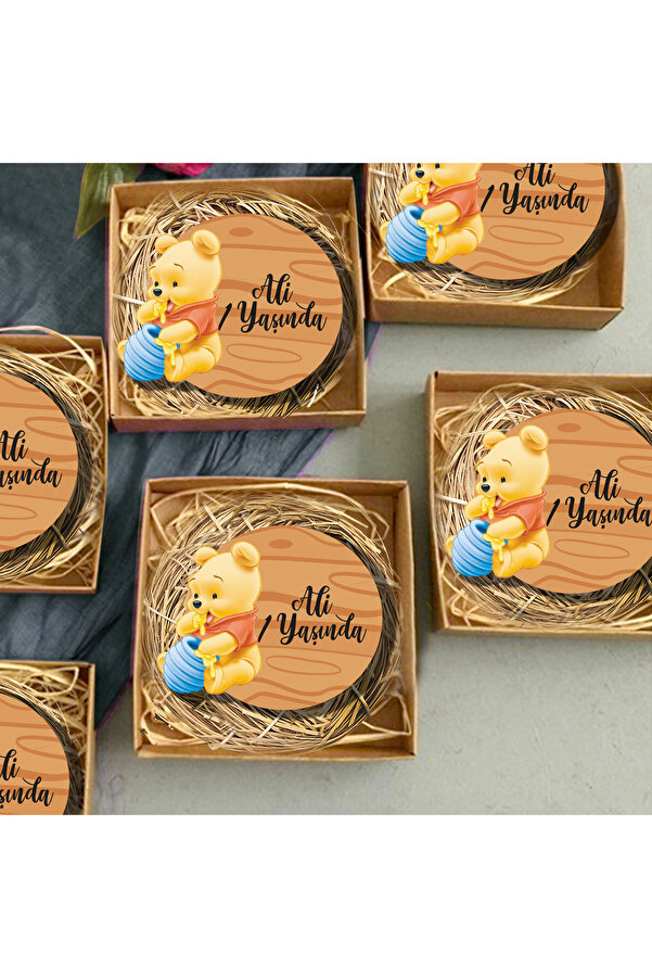 HET Concept 20 Adet Kişiye Özel Hediye Magnet Hediyelik Bebek Çocuk Doğum Günü, Sünnet Ve Parti Magneti Mdl744-2