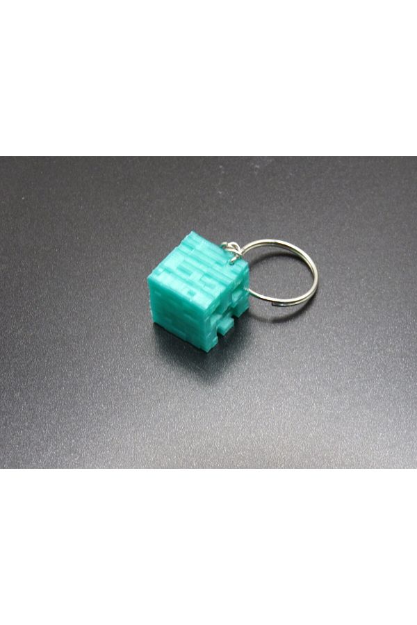MODA-Pixel Block Accessory! Creeper Keychain Box 1