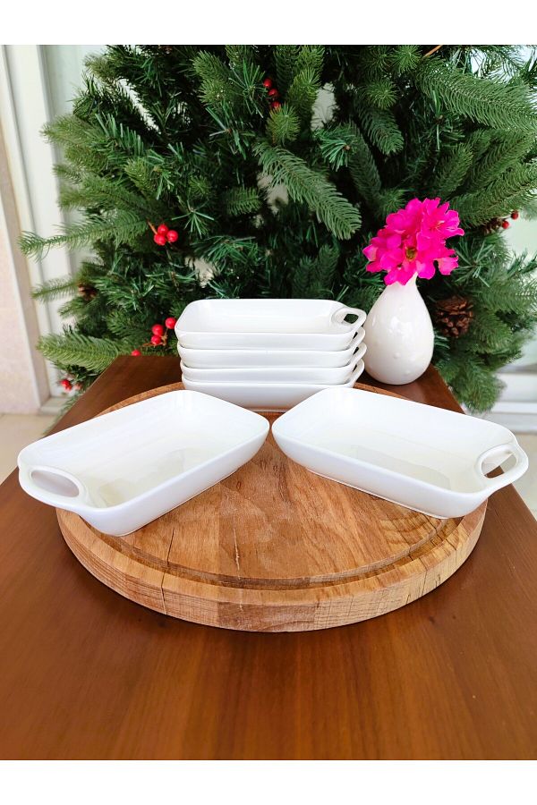Madame Coco-Patıt Concepts Rectangular Sauce Bowl - 14.8 X 9.4 cm 1