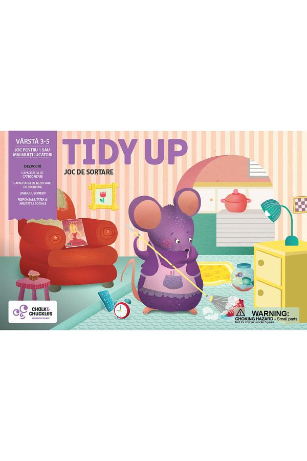 Chalk and Chuckles-Tidy Up - Educational Game Stimulating Attention and Responsibility 1