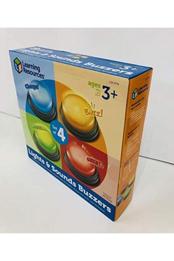Learning Resources-Lighted And Sound Chime Set Of 4 1