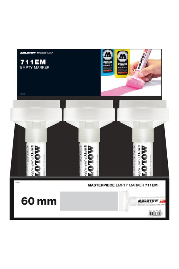 Molotow-Marker Gol Reincarcabil 711em 60mm Display L-xl 6 Buc 1