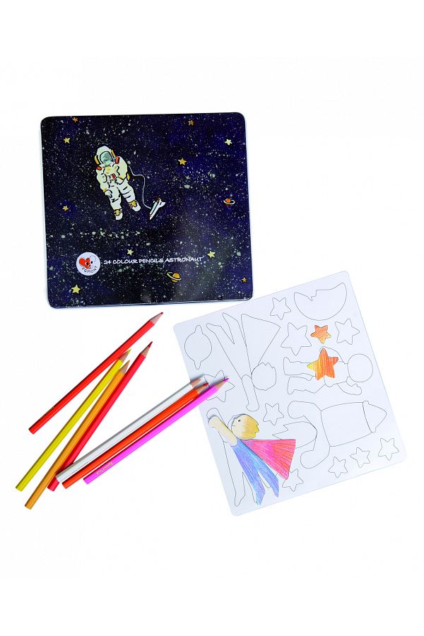 Egmont Toys-Set de desen cu piese magnetice Astronaut 1
