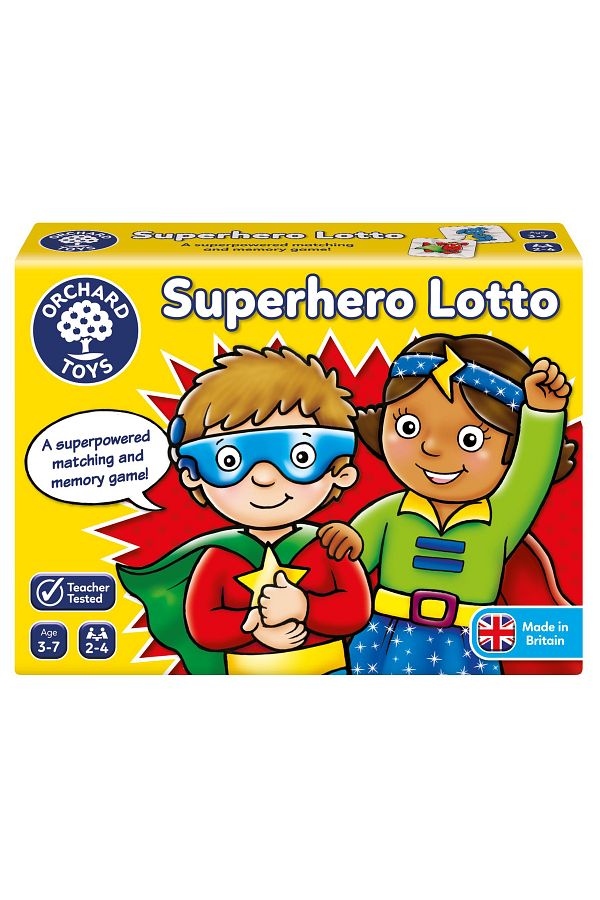 Orchard Toys-Joc educativ Supererou SUPERHERO LOTTO 1