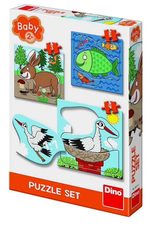 Dino-Baby Puzzle - Unde Locuiesc Animalele? 1