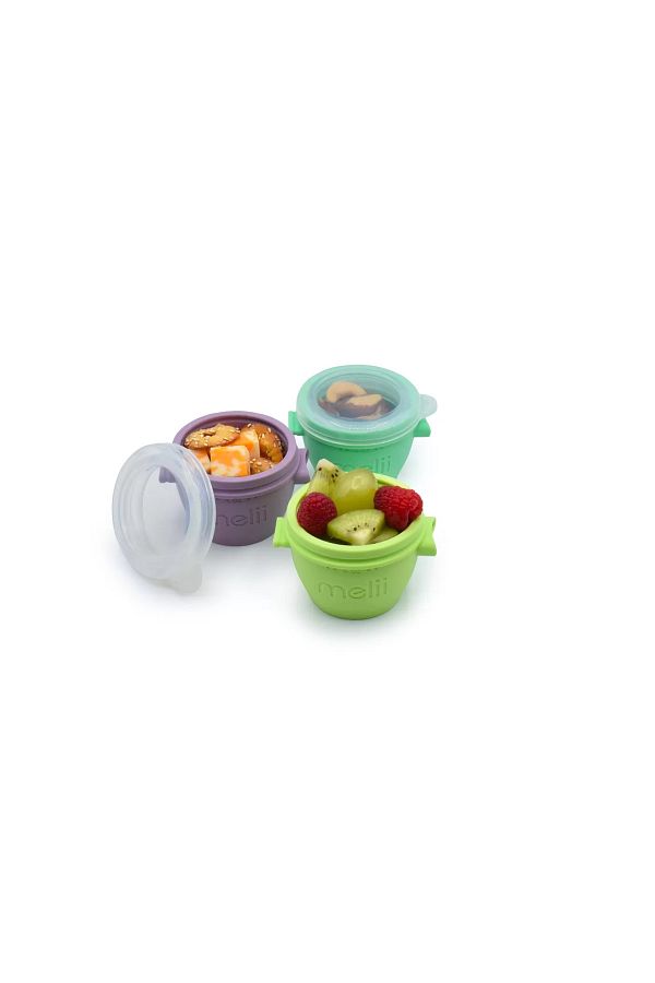 Melii-Set 4 Recipiente Silicon Snap & Go, , 118 ml 1