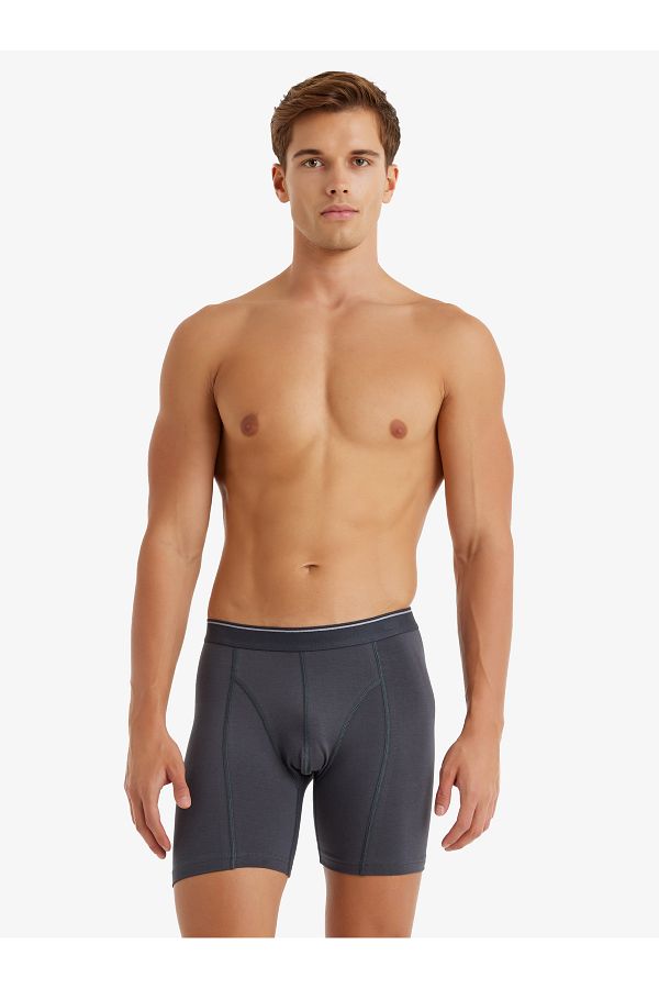 Blackspade-Men's Cotton Elastane Retro Boxer Tender Cotton 9216 - Anthracite 1