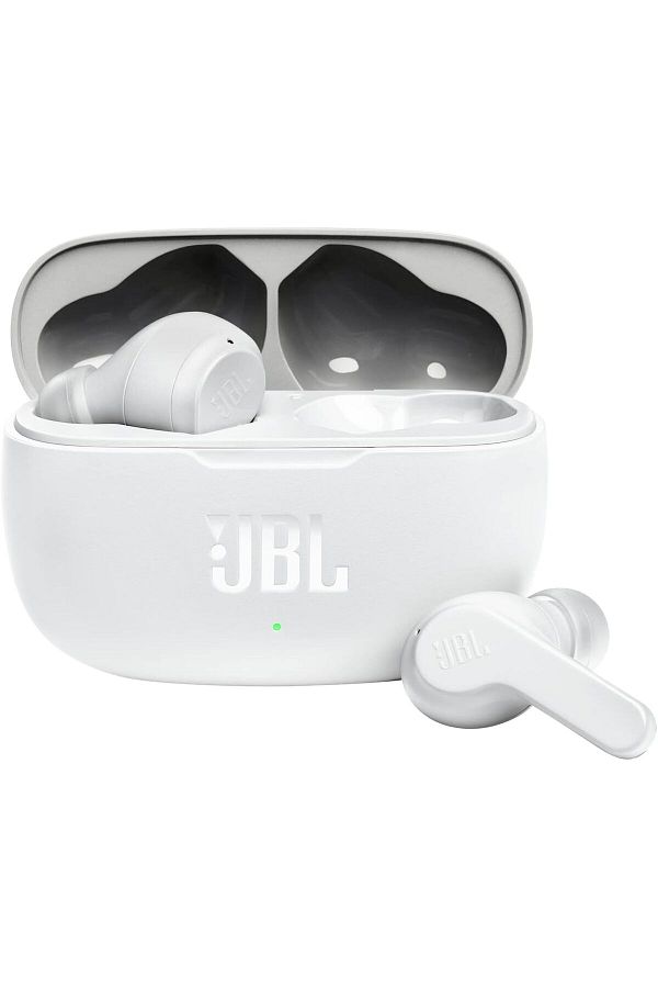 JBL-Wave200 Small True Wireless Earbud Headphones - White 1