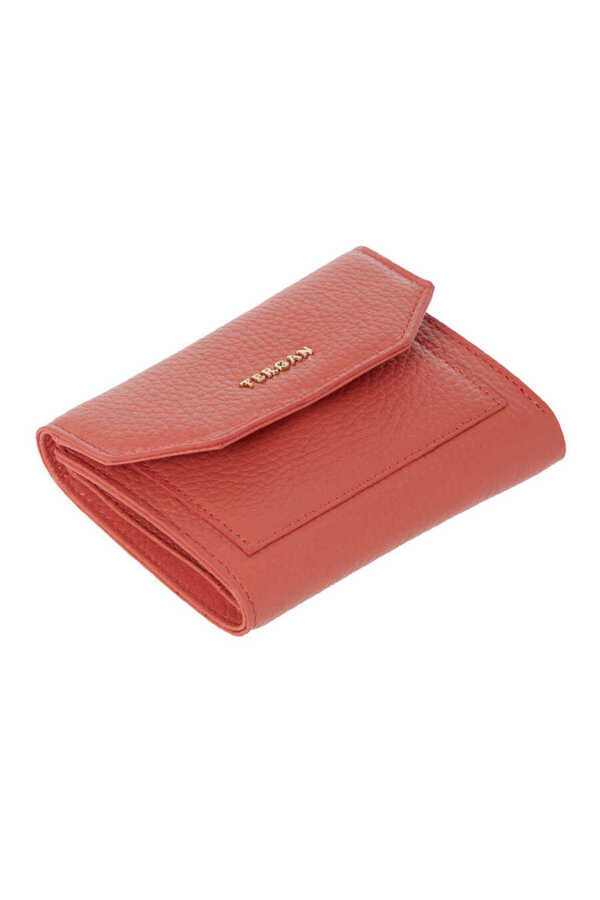 Tergan-Pink Leather Women's Wallet - S1Cb 00005809 -S2A 1