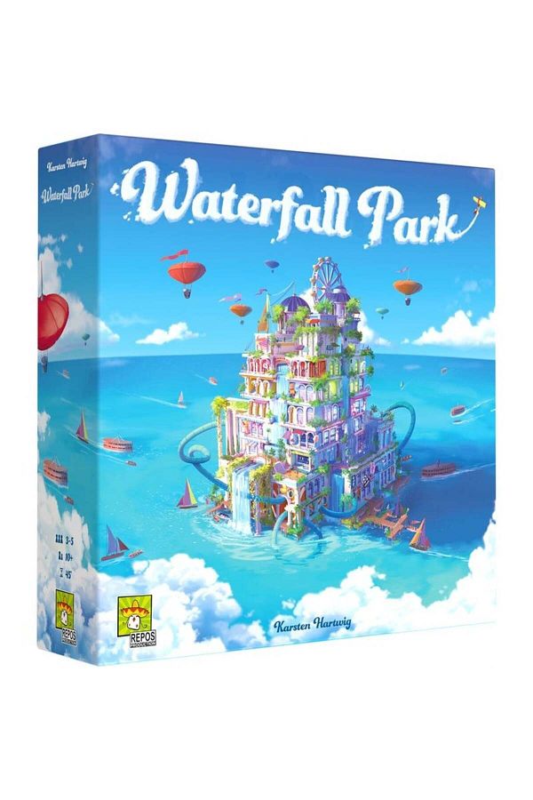 Asmodee-Board game Waterfall Park, English language 1