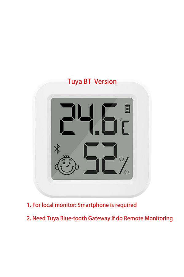 Choice-THB1 Newest Tuya Bluetooth Temperature Humidity Sensor LCD Thermometer Mini Smart Electric Hygromete 1