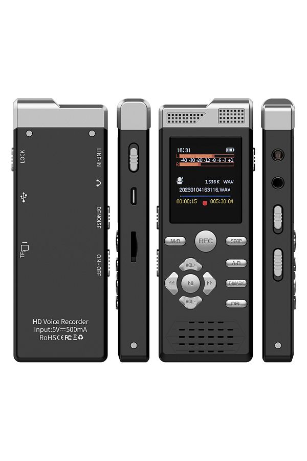 Choice-8G device storage Voice Activated Dual Microphone Recording Password Protection Line-in T-MARK Digit 1