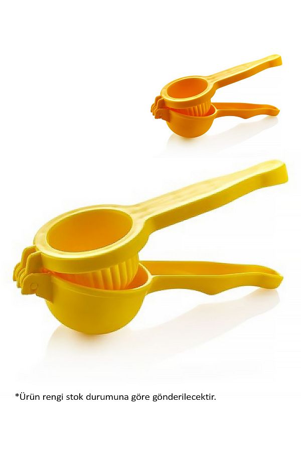 Soillium-1Pc Multipurpose Hard Plastic Lemon and Citrus Juicer Squeezer Practical Plastic Lemon Lime Squeezing 1