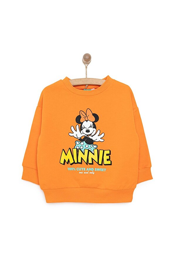 DİSNEY Minnie Mouse Kız Sweatshirt Kız Bebek
