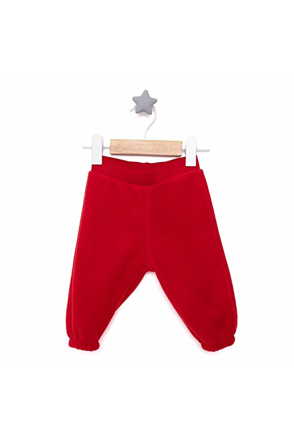 ebebek Hello Baby HelloBaby Erkek Bebek Polar Pantolon Ribanalı Paça
