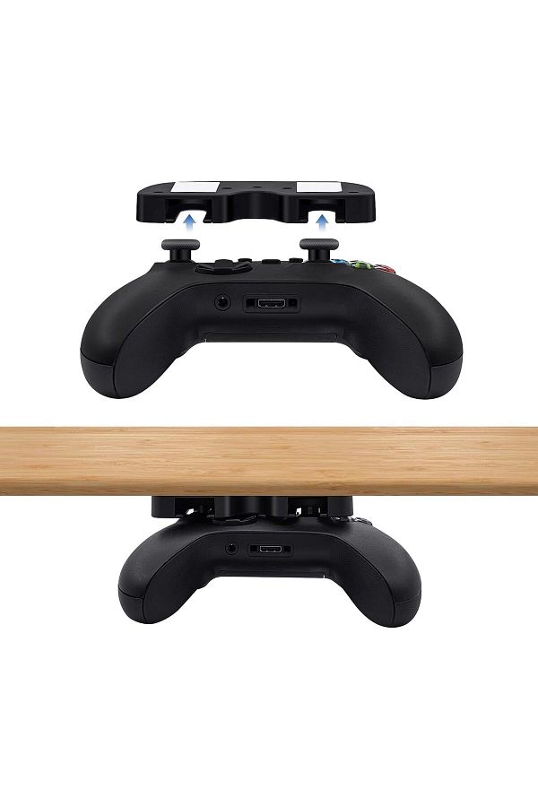 erorex-حامل طاولة للتحكم بدون حفر، حامل تحت المكتب لجهاز تحكم Xbox و Xbox و Switch Pro 1