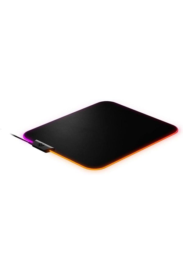 erorex-Qck Prism Cloth Gaming Mouse Pad 2 Zone Rgb Illumination Real Time Event Lighting Optimized For 1