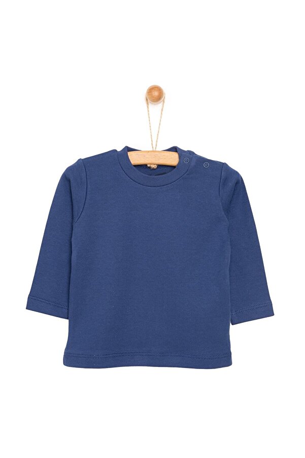 ebebek Hello Baby HelloBaby Basic İnterlok Uzun Kol Tshirt Erkek Bebek