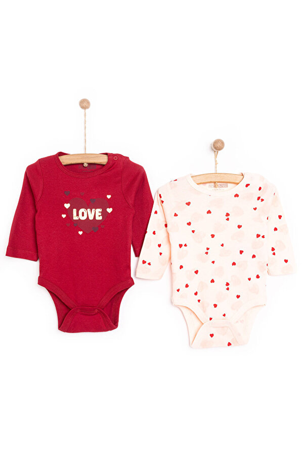 ebebek Hello Baby HelloBaby Kız 2li Uzun Kol Body Kız Bebek