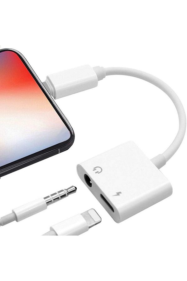 erorex-Iphone 7 7 Plus Lightning To Aux 3.5 Mm Headphone Jack Adapter Designed For Iphone 7 Lightning 1